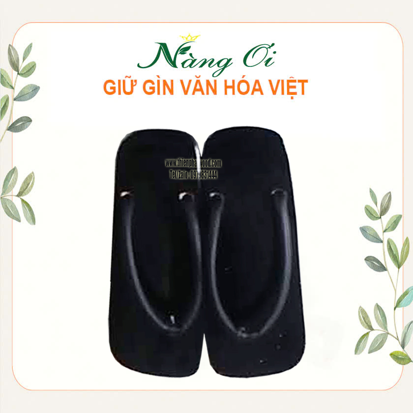 guốc gỗ nhật bản
